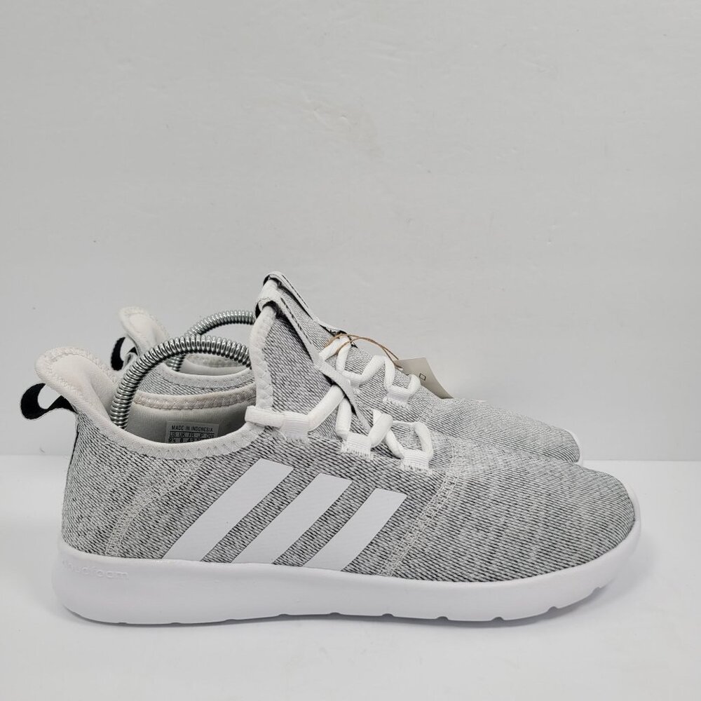 Adidas Cloudfoam Women's Pure Gray Running Shoes H04756 US Size 9.5 NWT